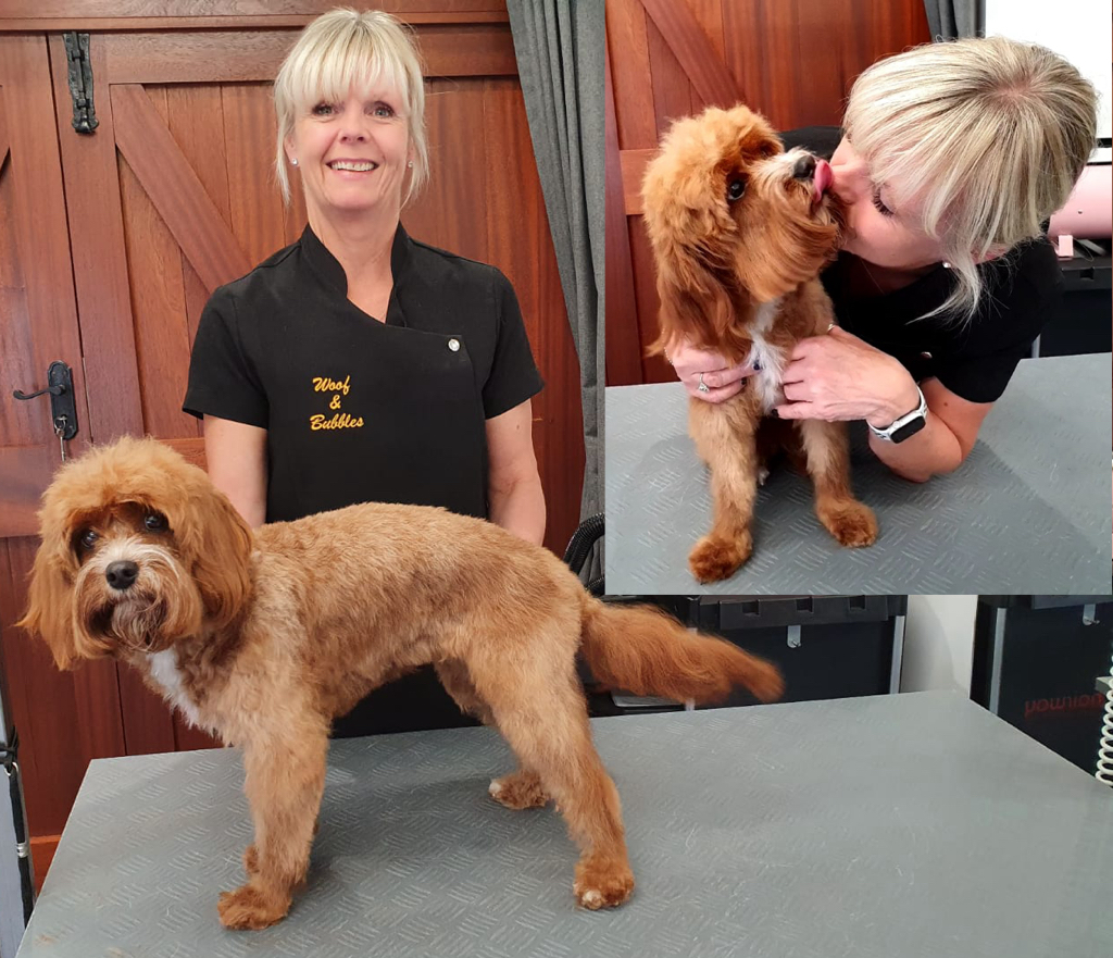 Rosie was so happy with her groom, she insisted on giving me a kiss! 